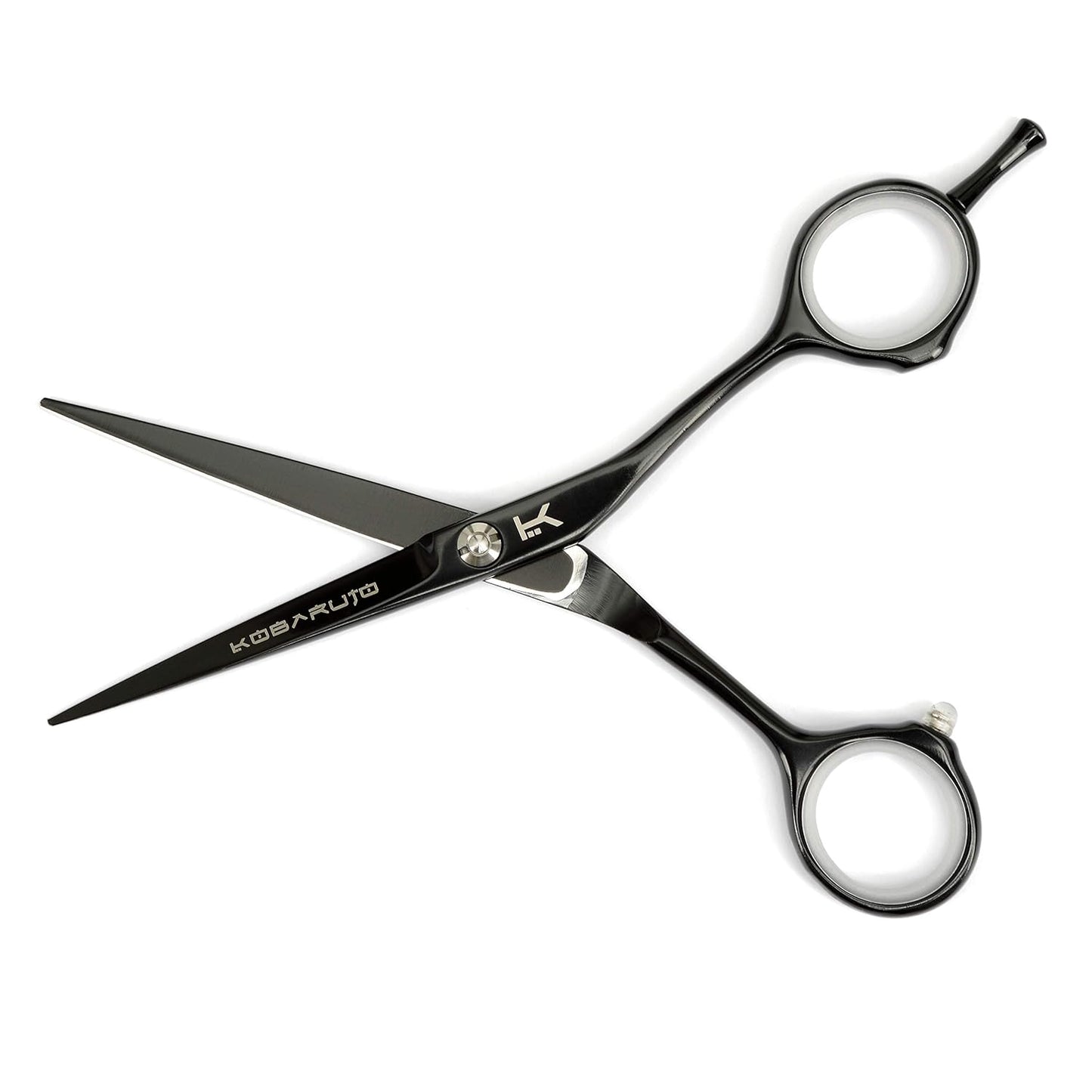 VERY SHARP 5.5 Inch Black Cobalt Professional Hairdressing Barbers Scissors Shears