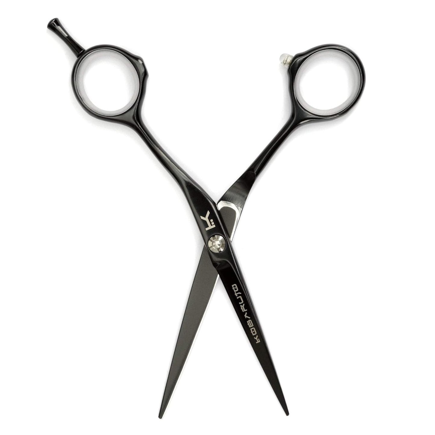 VERY SHARP 5.5 Inch Black Cobalt Professional Hairdressing Barbers Scissors Shears