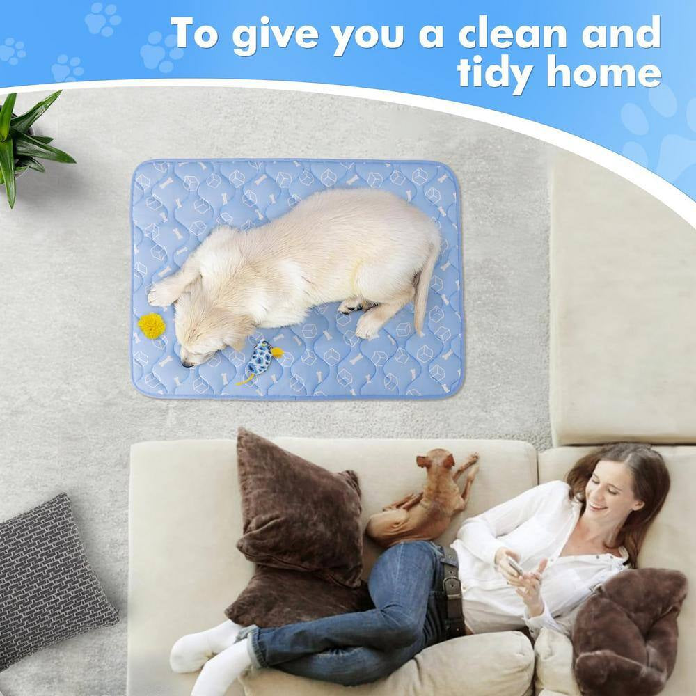 36 In. X 27 In. Waterproof Thicken Cooling Mat for Pets Dogs Cats