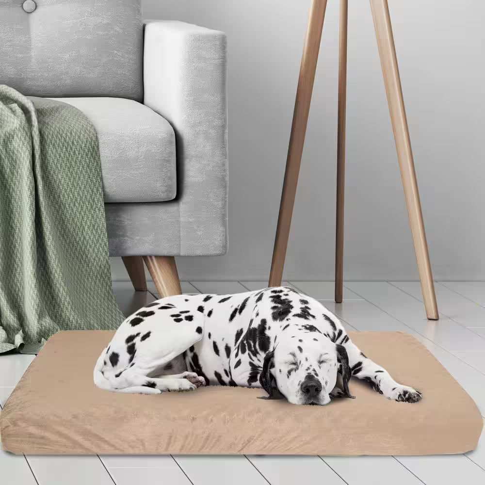 Large Orthopedic Pet Bed with Memory Foam