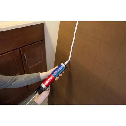 Power Grab Tub Surrounds Instant Grab 9 Oz. Latex Construction Adhesive White Cartridge