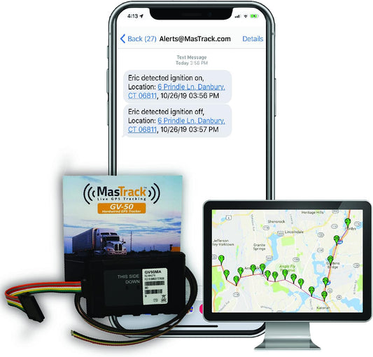 Hardwired Real Time GPS Tracker for Vehicle | Car Tracker Device Includes 12 Months of Premium Service…