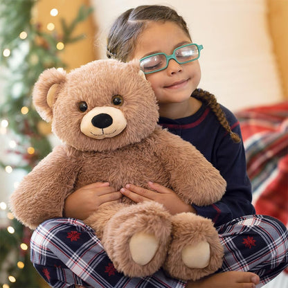Cuddly Soft – 18 Inch Brown Bear Stuffed Animal, Oh so Soft Plush Toy, Adorable Gift for All Ages