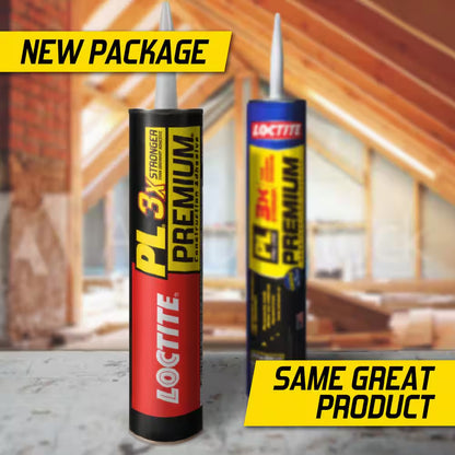 PL Premium 28 Oz. Polyurethane Low VOC Construction Adhesive Tan Cartridge (Each)