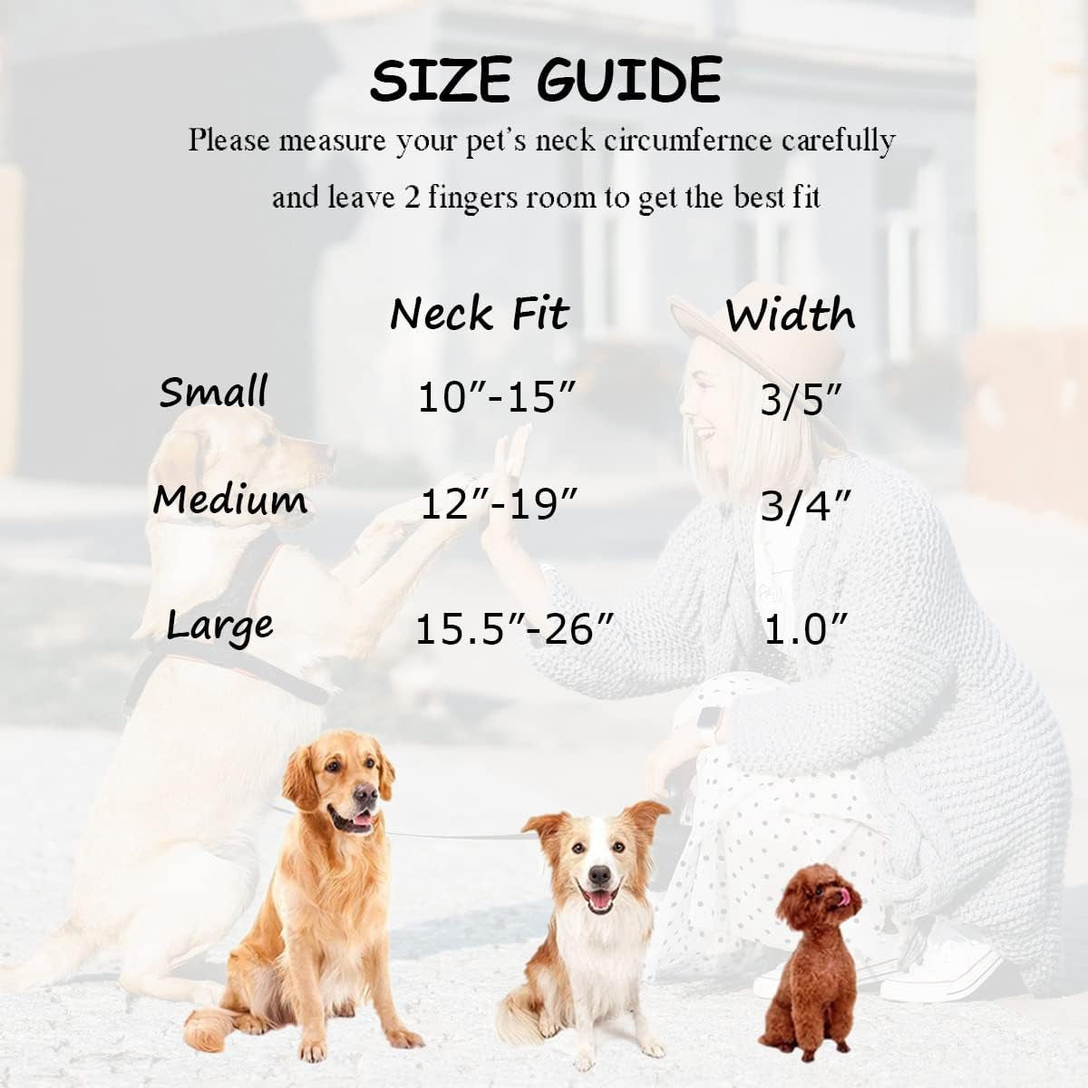 Dog Collar with Classic Beige Plaid, Durable Nylon Collar, Soft and Comfortable, Adjustable Collars for Dogs & Puppies, Small, Neck 10"-15"