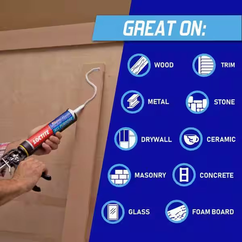 Power Grab Express 9 Oz. All Purpose Construction Adhesive (2-Pack)