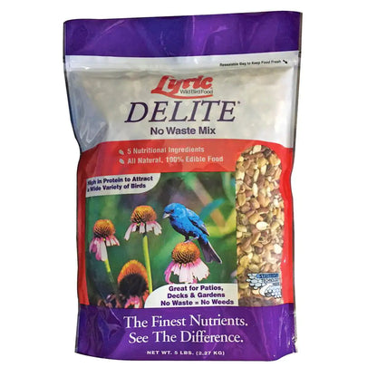 5 Lbs. Delite High Protein No Waste Wild Bird Mix