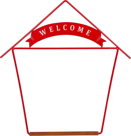 Welcome Home Hummingbird Swing for Outdoors - Perfect Bird Perch for Small Birds - Sturdy Steel Metal Swing Set with Hook Included