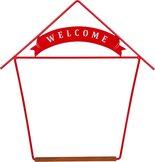 Welcome Home Hummingbird Swing for Outdoors - Perfect Bird Perch for Small Birds - Sturdy Steel Metal Swing Set with Hook Included
