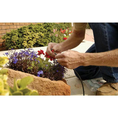 1/4 In. Barbed On/Off Valves for Drip Tubing (2-Pack)