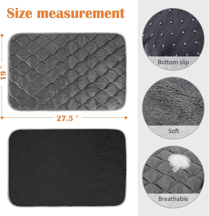 Self-Warming Cat Bed and Heating Mat - Thermal Pet Bed for Dogs and Cats - Crate Pad