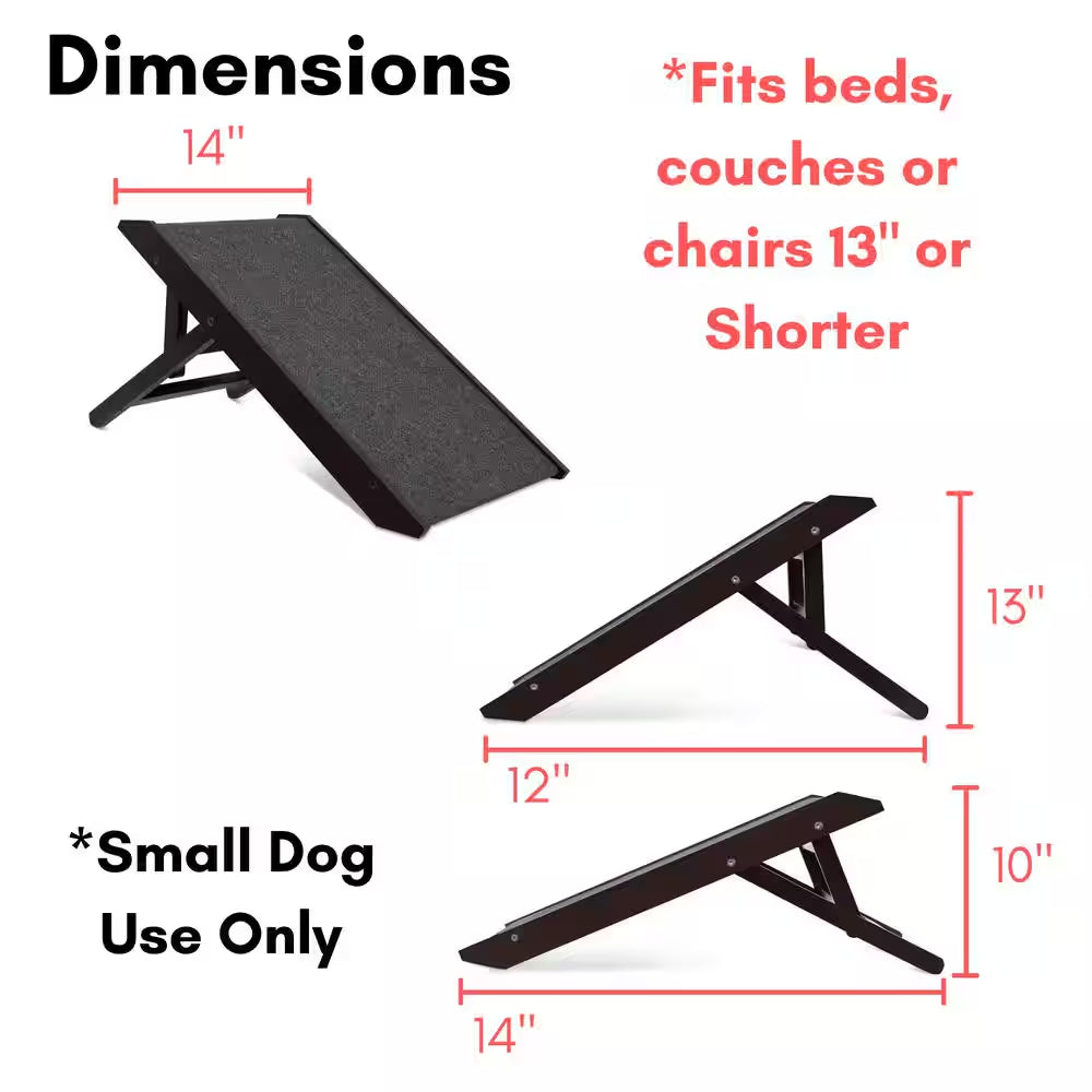 Internet'S Best Small Espresso Adjustable Pet Ramp