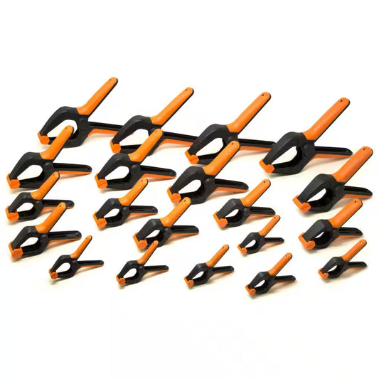 Spring Clamp Set with 3/4 In., 1 In., 2 In. and 3 In. Clamps (20-Piece)