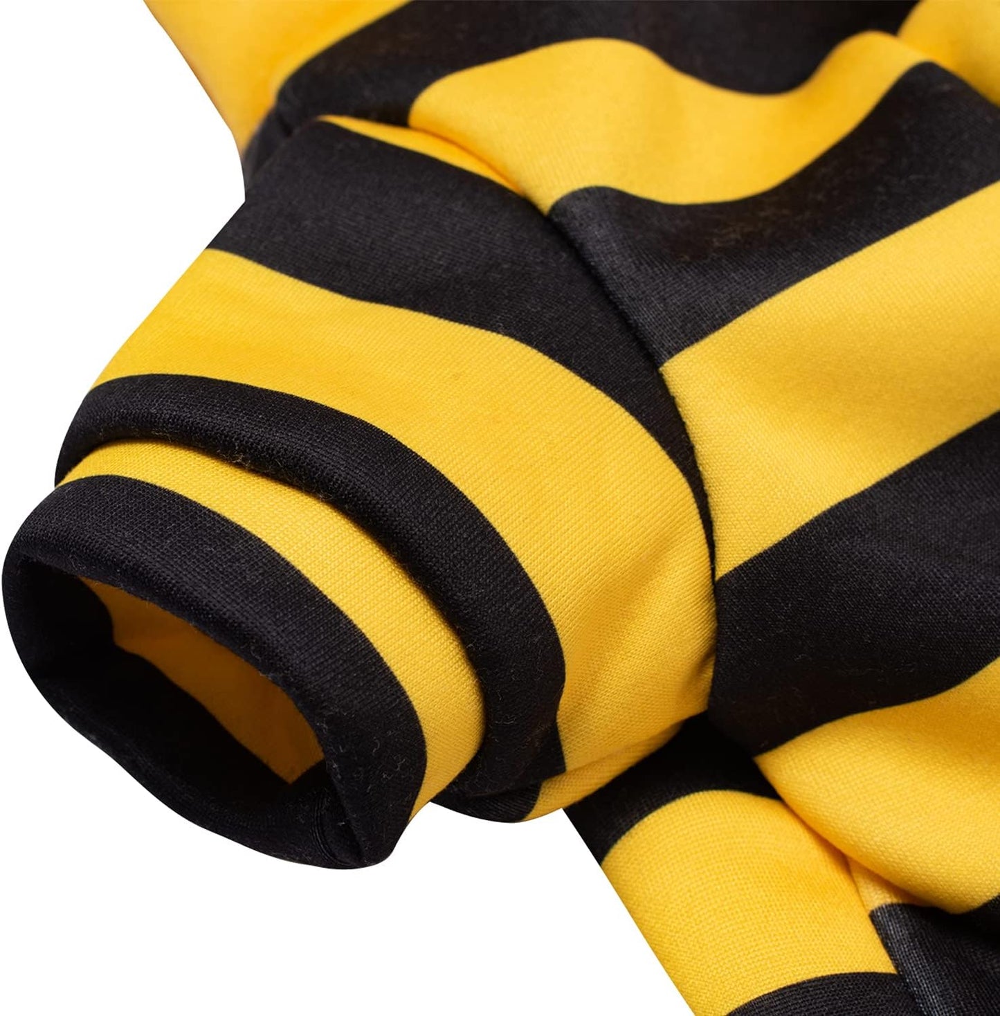 Pet Bee Costume Hooded for Small Dogs and Cats (Small)