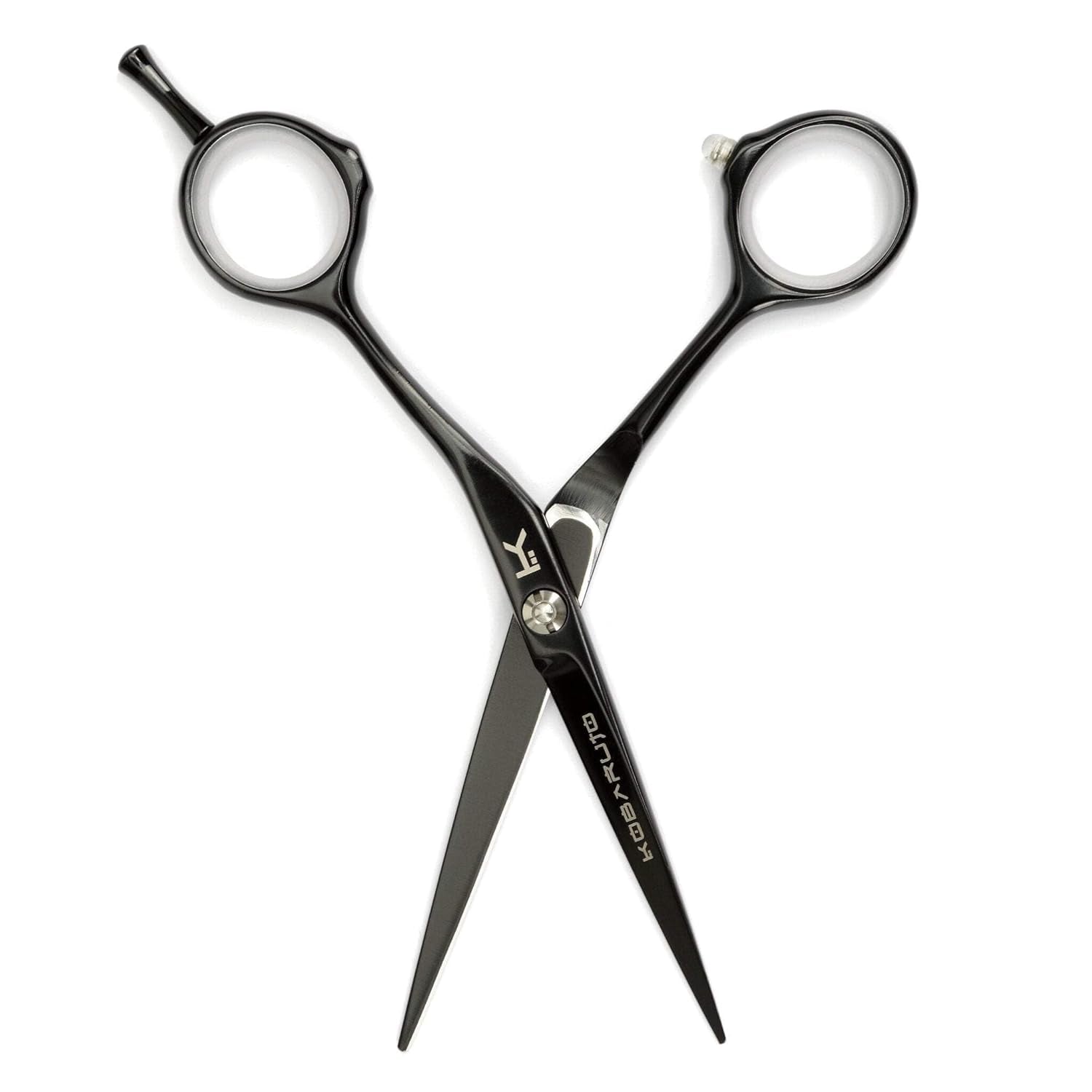 VERY SHARP 5.5 Inch Black Cobalt Professional Hairdressing Barbers Scissors Shears