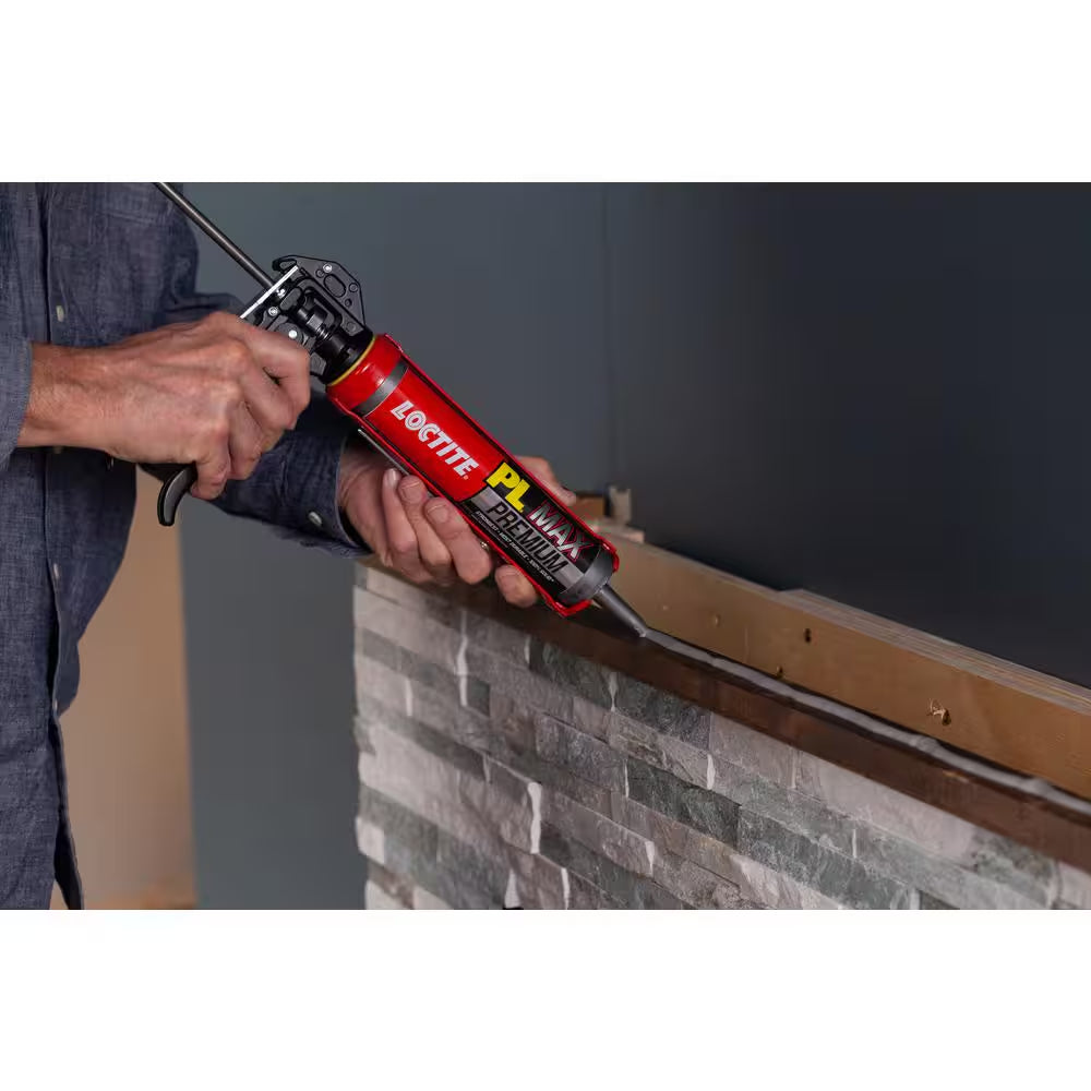 PL Premium Max 9 Oz. SMP Construction Adhesive Grey Cartridge