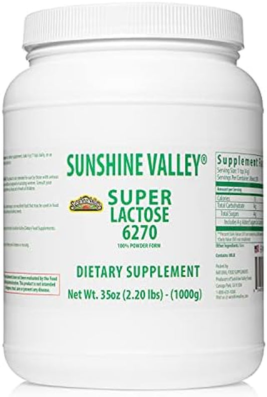 ® Super Lactose Powder Sugar—Natural Food Stabilizer—Lactose Homebrew in Beer Making—Low Carb Sugar Replacement—Healthy Sweeteners Cooking/Baking, Sugar Powder Filler 35 Ounce