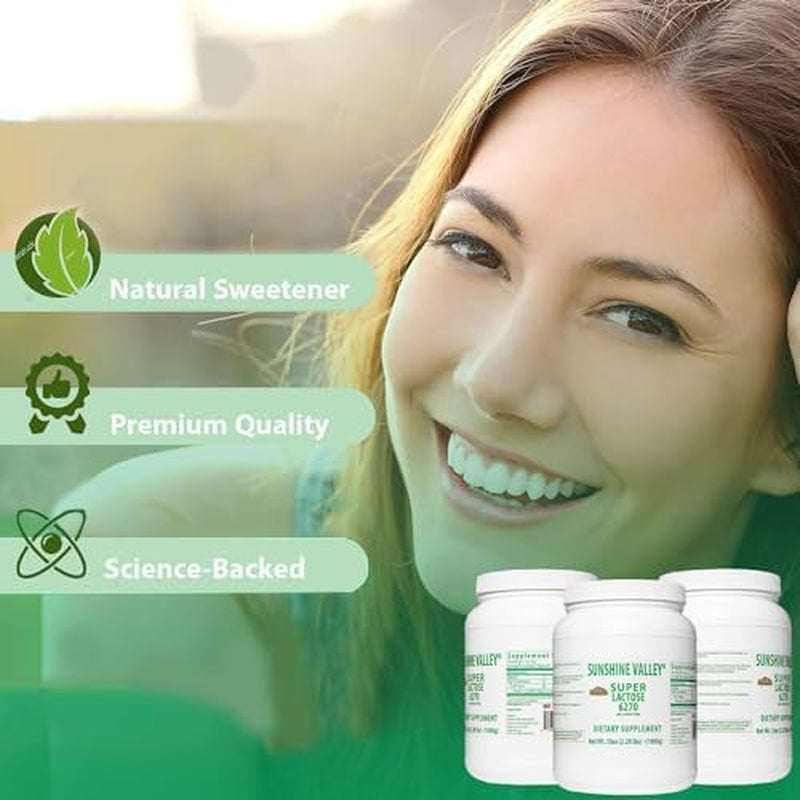 ® Super Lactose Powder Sugar—Natural Food Stabilizer—Lactose Homebrew in Beer Making—Low Carb Sugar Replacement—Healthy Sweeteners Cooking/Baking, Sugar Powder Filler 35 Ounce