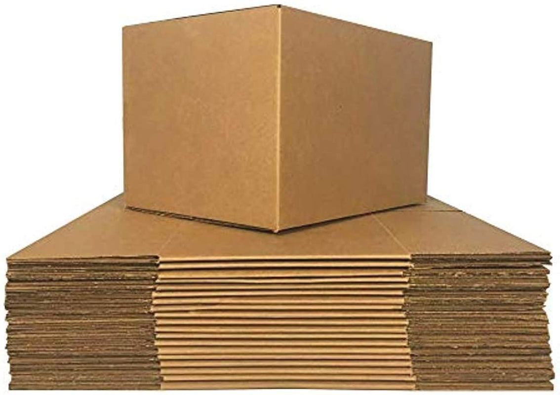 6 X 4 X 4 Inches Medium Moving Boxes Strong Shipping Boxes, 25 Pack