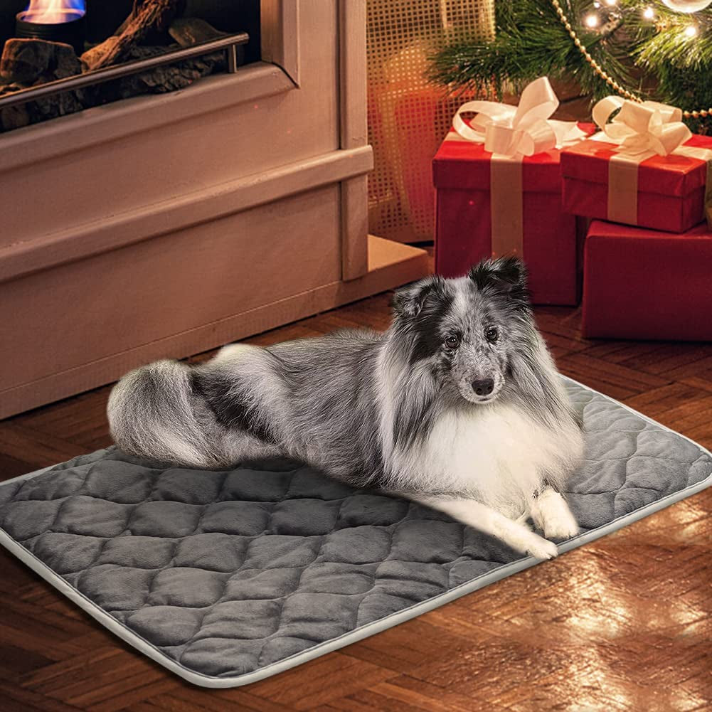 Self-Warming Cat Bed and Heating Mat - Thermal Pet Bed for Dogs and Cats - Crate Pad