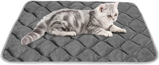 Self-Warming Cat Bed and Heating Mat - Thermal Pet Bed for Dogs and Cats - Crate Pad