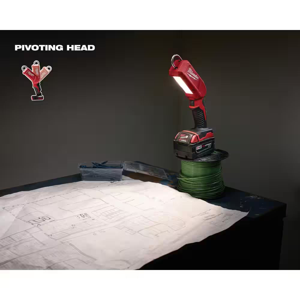 M18 18-Volt Lithium-Ion Cordless 300-Lumen LED Stick Light (Tool-Only)