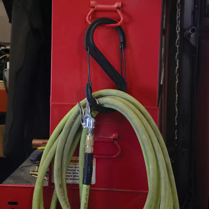 # 10 Plastic Carabiner in Black