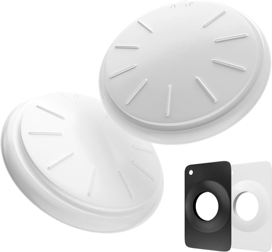 Air Tracker Tags-2 Pack Item Finders Compatible with Apple Find My(Ios Only),Bluetooth Tracker Tag for Luggage,Key,Backpack and More,Key Finder Smart Tag with 2 Tracker Holder,Battery Replaceable