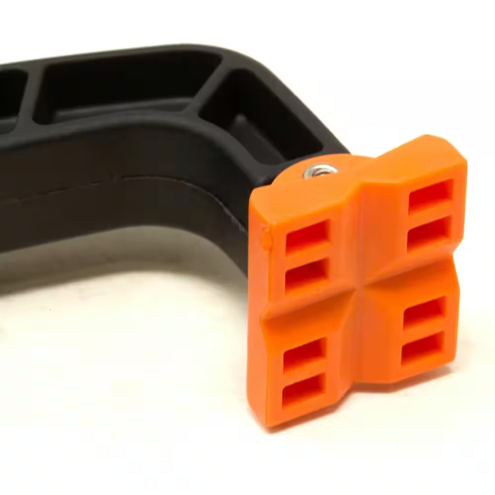 Quick-Release Ratcheting Hand Clamps with 2 In. Jaw Opening and 2 In. Throat Set (2-Piece)