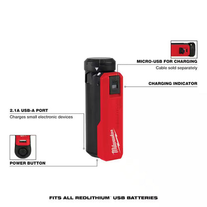 REDLITHIUM USB Charger and Portable Power Source Kit