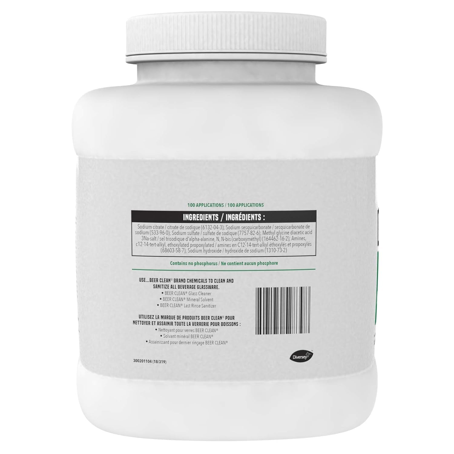 - 990241  Low Suds Glass Cleaner (4-Pound, 2-Pack)