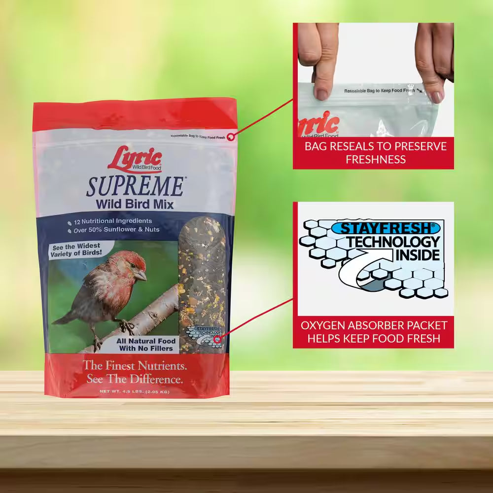 4.5 Lb. Supreme Wild Bird Mix