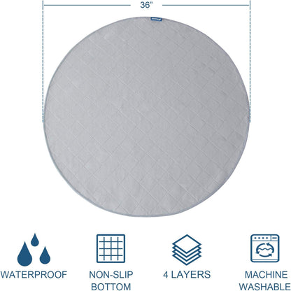 Washable Dog Pee Pads of Premium Pee Pads for Dogs, Waterproof Dog Whelping Pads, Reusable Pee Pad Quilted, Fast Absorbing Training Pads for Dogs, Housebreaking Absorption Pads(1Pack)