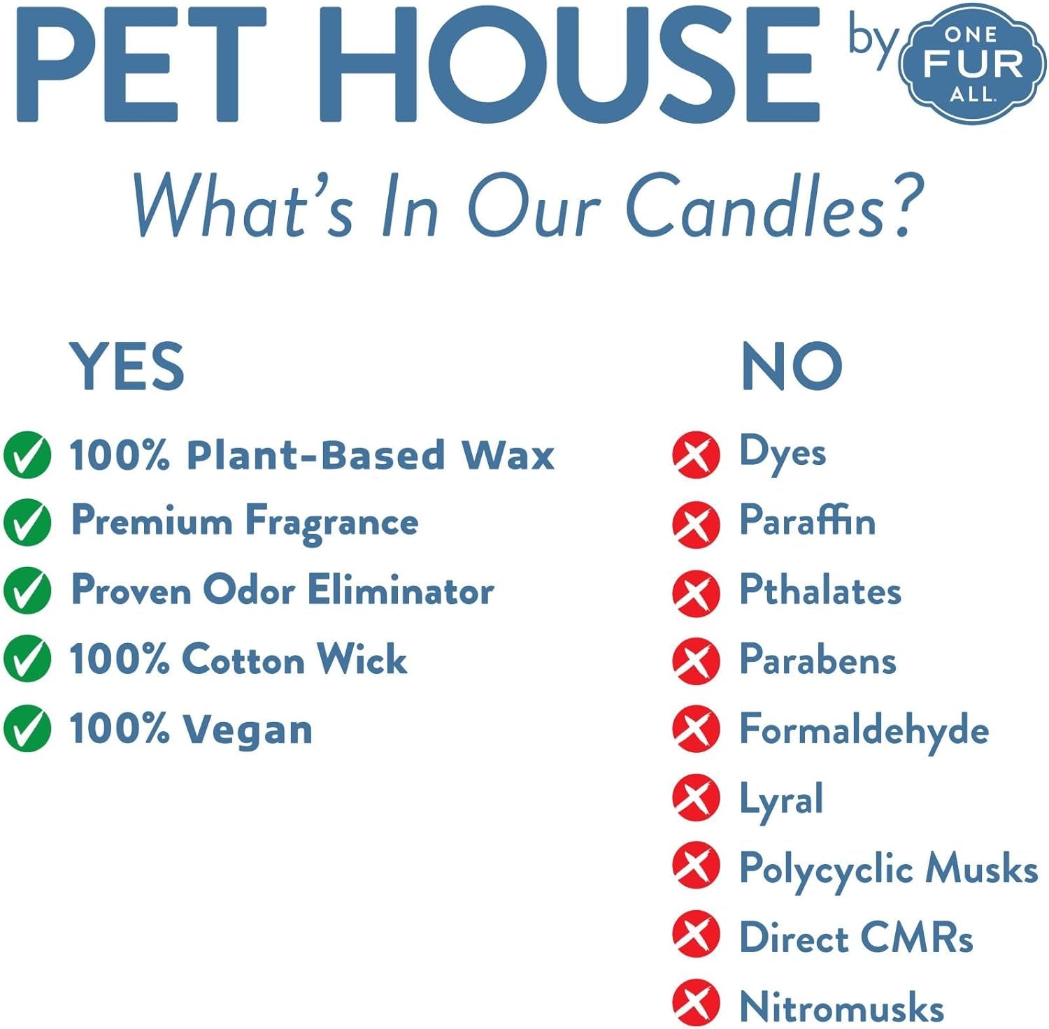 Pet Friendly Candle, 9 OZ Scented Soy Candle, Clean Burning, Long Lasting Air Freshener for Home - Mandarin Sage