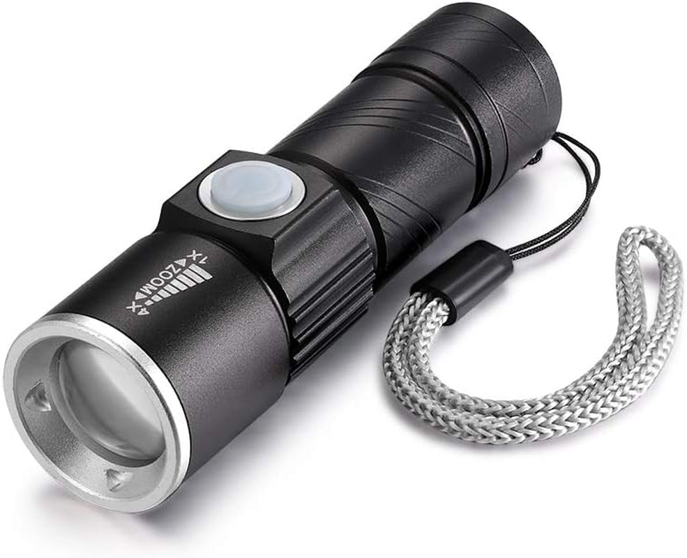 UV 395Nm USB Rechargeable Flashlight Ultraviolet Led Light Blacklight Portable 400Nm Mini Detector for Dog Urine Pet Stains, Anti-Counterfeiting Identification, Resin Curing