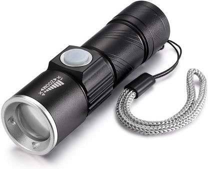 UV 395Nm USB Rechargeable Flashlight Ultraviolet Led Light Blacklight Portable 400Nm Mini Detector for Dog Urine Pet Stains, Anti-Counterfeiting Identification, Resin Curing