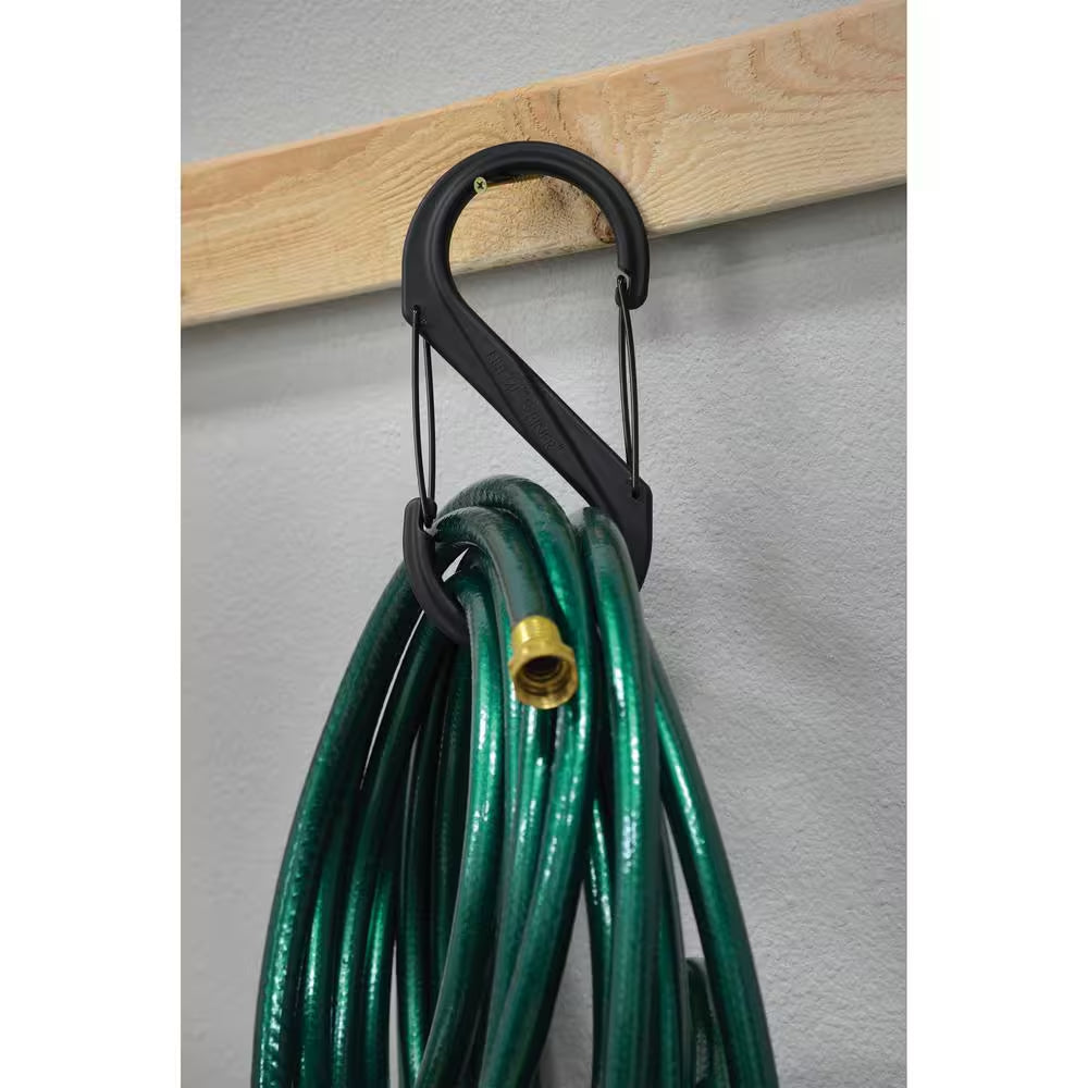 # 10 Plastic Carabiner in Black