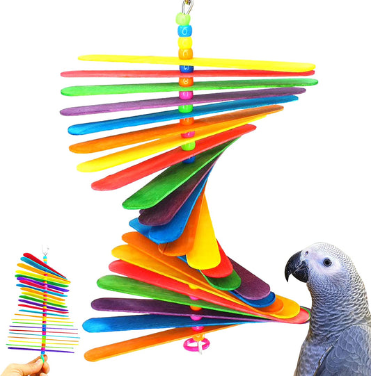 867 Big Stick 9.50" X 6", Medium Parrot Chew Cage Toy, Conure, Quaker, Pionus, and Similar