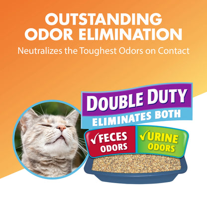 (2 Pack)  Naturals Clumping Cat Litter with Corn Fibers, Odor Control, Fresh Scent, 9 Lbs