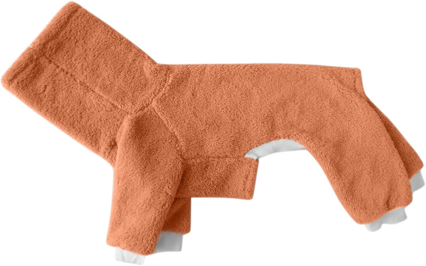 Fashion Winter Dog Warm Coat Jacket Four-Legged Neck Warm Pet Sweaters for Small Medium Large Dogs Orange