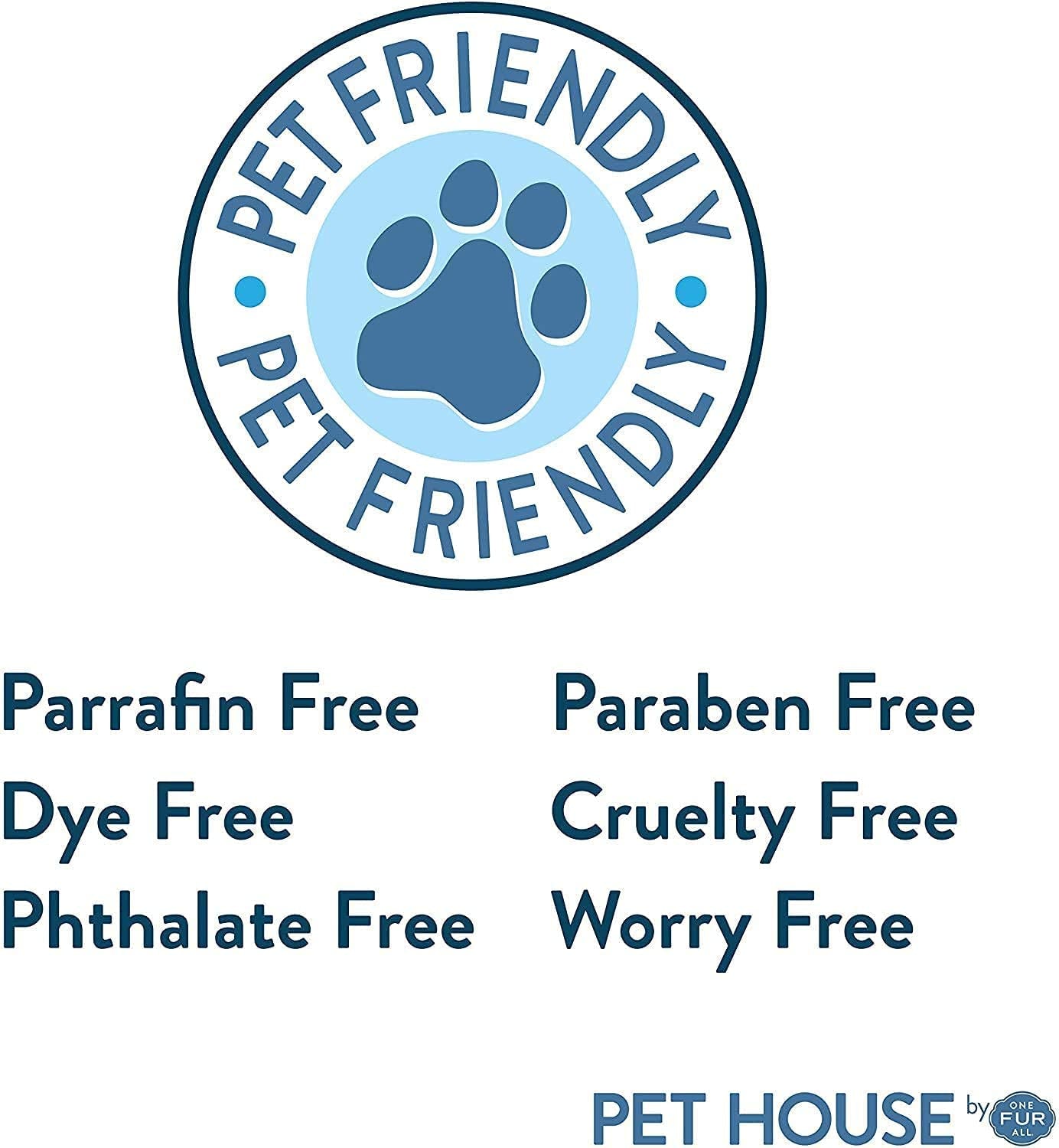 Pet Friendly Candle, 9 OZ Scented Soy Candle, Clean Burning, Long Lasting Air Freshener for Home - Mandarin Sage