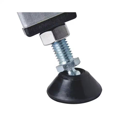 Universal Heavy-Duty Folding Miter Saw Stand with Mounting Brackets, Wheels and All-Steel Construction