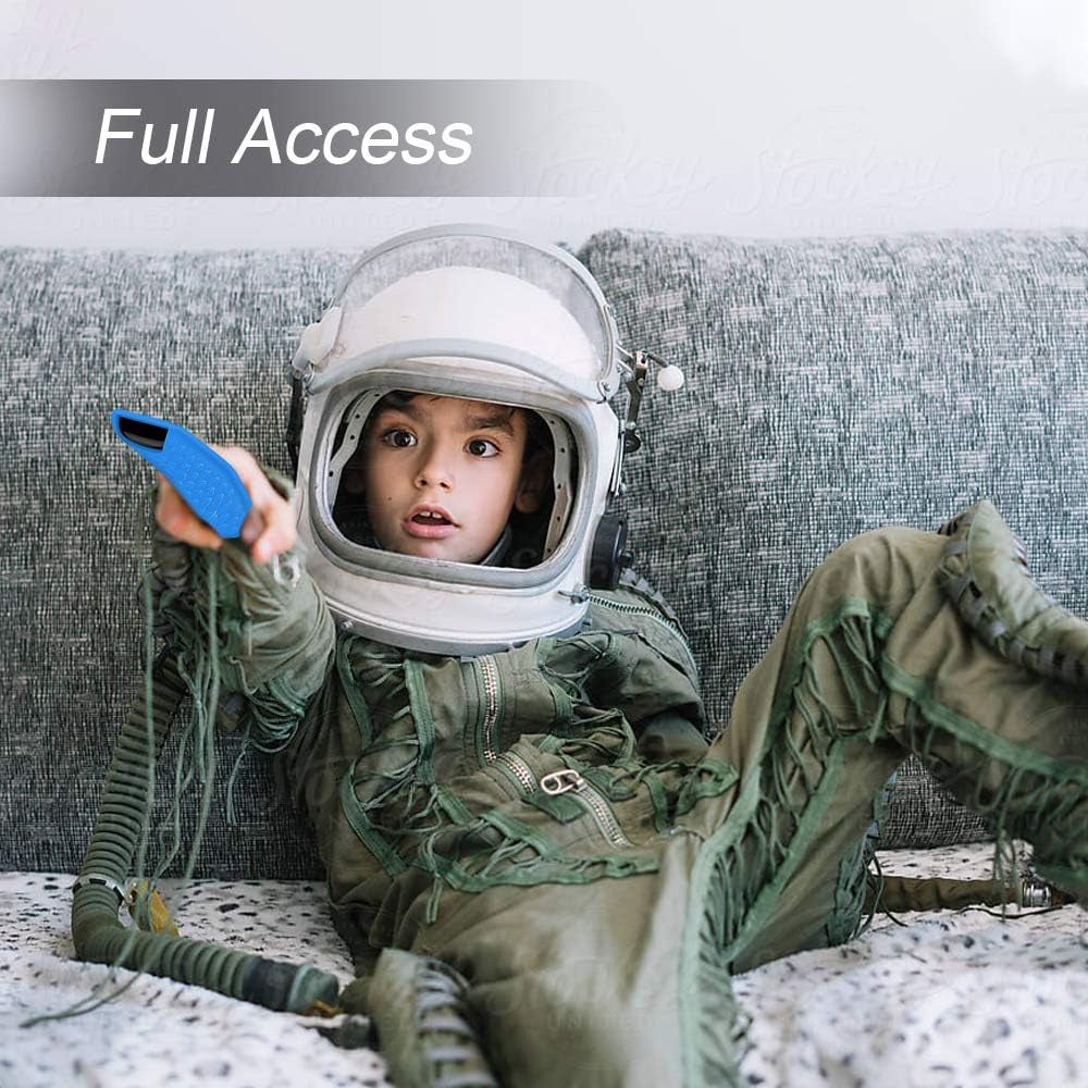 Samsung Smart TV Remote Case - BN59 Series, Silicone Holder with Thicken Layer, Shockproof, Blue