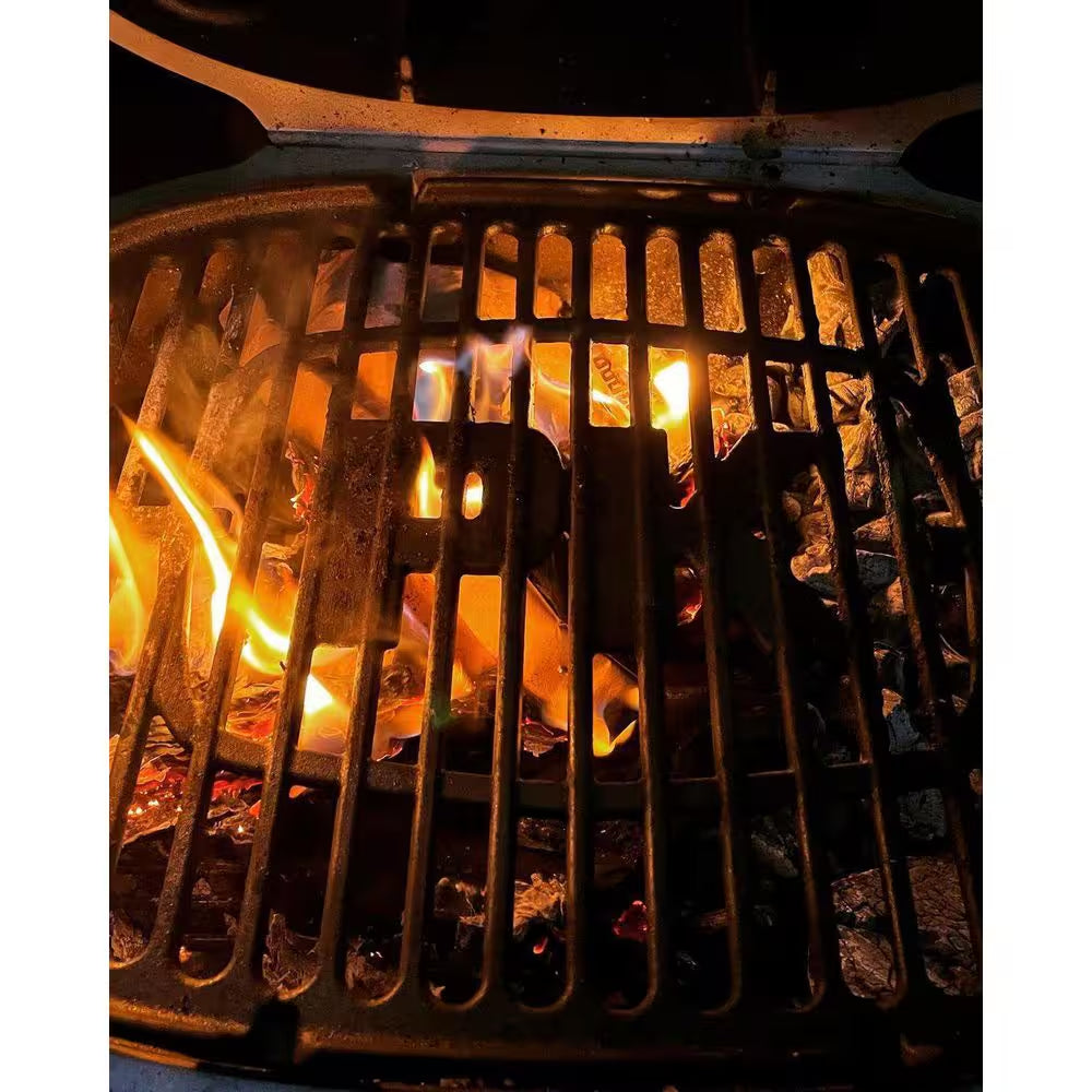 PK-TX Portable Cast Aluminum Charcoal Grill and Smoker in Gray Silver