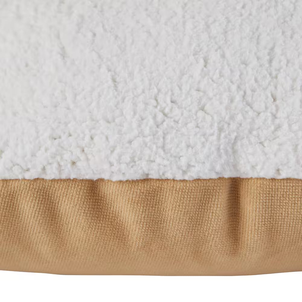 Murphy Large Buttercream Donut Dog Bed