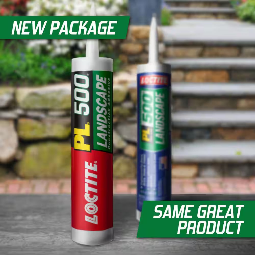 PL 500 Landscape Block 28 Oz. Solvent Construction Adhesive Tan Cartridge (Each)