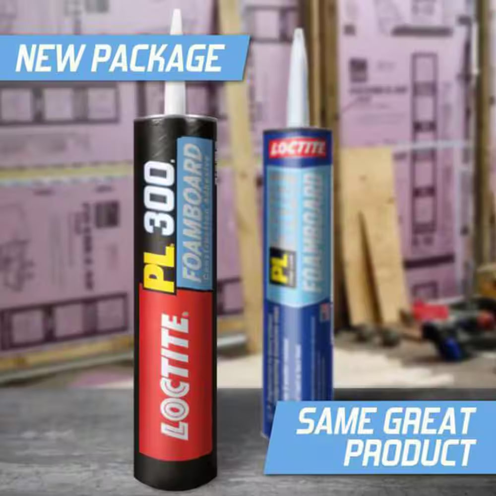 PL 300 Foamboard 10 Oz. Latex Construction Adhesive Blue Cartridge