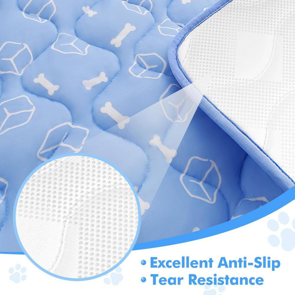 36 In. X 27 In. Waterproof Thicken Cooling Mat for Pets Dogs Cats