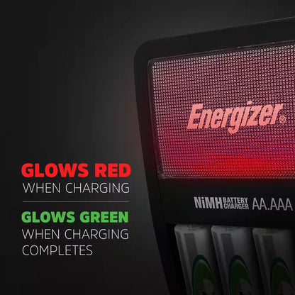 Recharge Value Charger for Nimh Rechargeable AA and AAA Batteries
