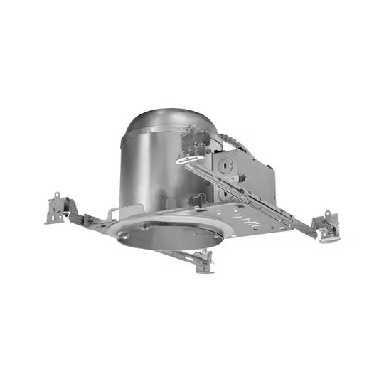 H750 6 In. Aluminum LED Recessed Lighting Housing for New Construction Ceiling, T24 Rated, Insulation Contact, Air-Tite